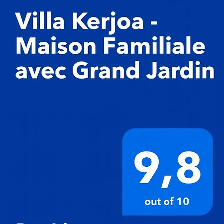 Holiday home Kerjoa - Maison Familiale Avec Grand Jardin Arcachon